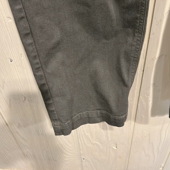 J JILL OLIVE CROP/ ANKLE PANTS SIZE 20 with embroidered embellishment - Picture 4 of 11